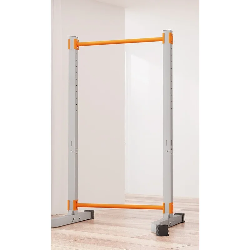 Horizontal bar household indoor and outdoor pull-up device Single rod parallel bar frame Floor hanging bar Family fitness