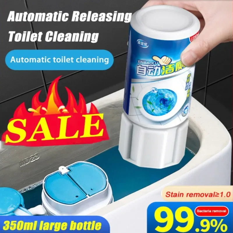 Toilet Bowl Cleaner Blue Bubble Automatic Odor Removal Toilet Automatic Cleaning Liquid Deodorization and Odor Removal  Bubble