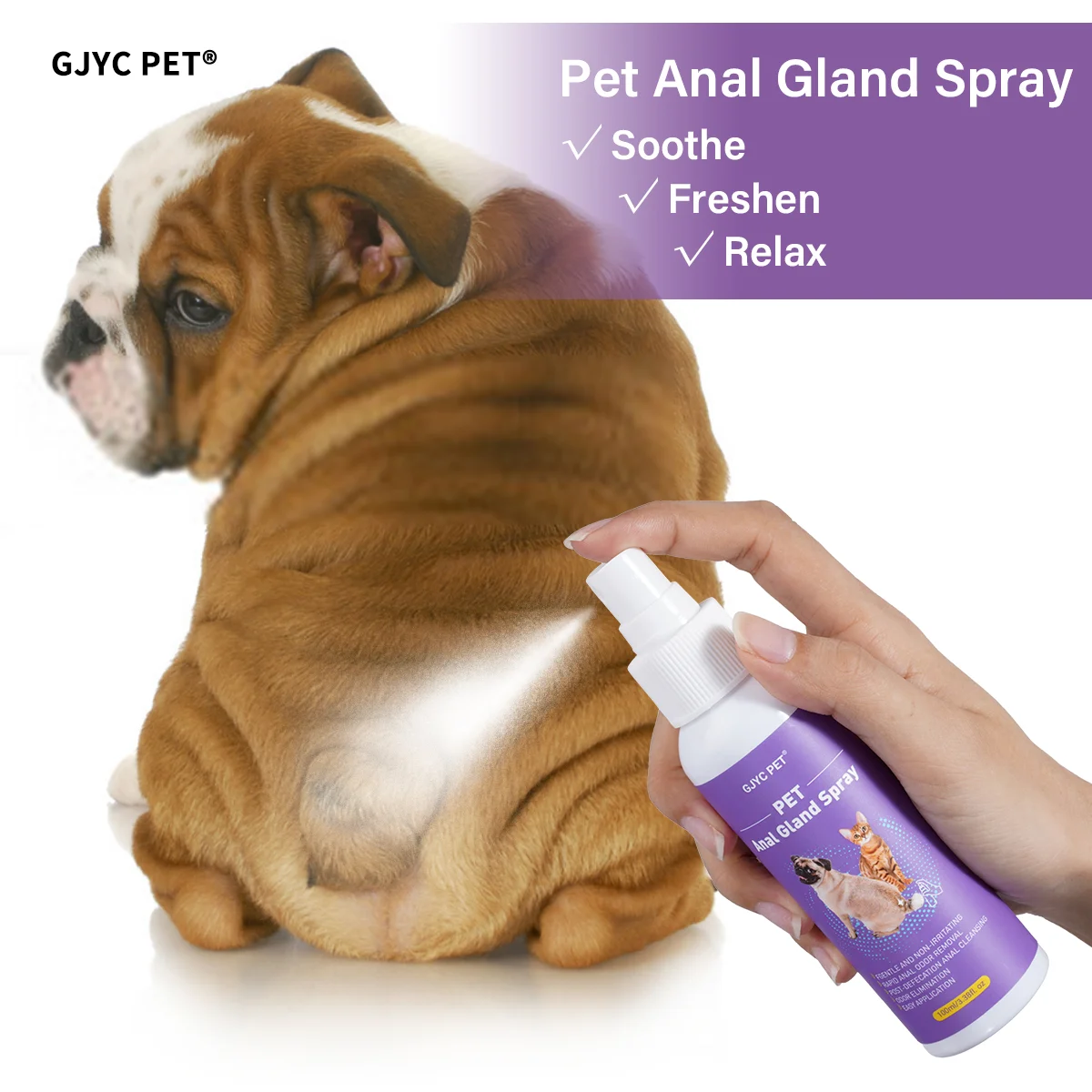 Pet Anal Gland Deodorant Spray