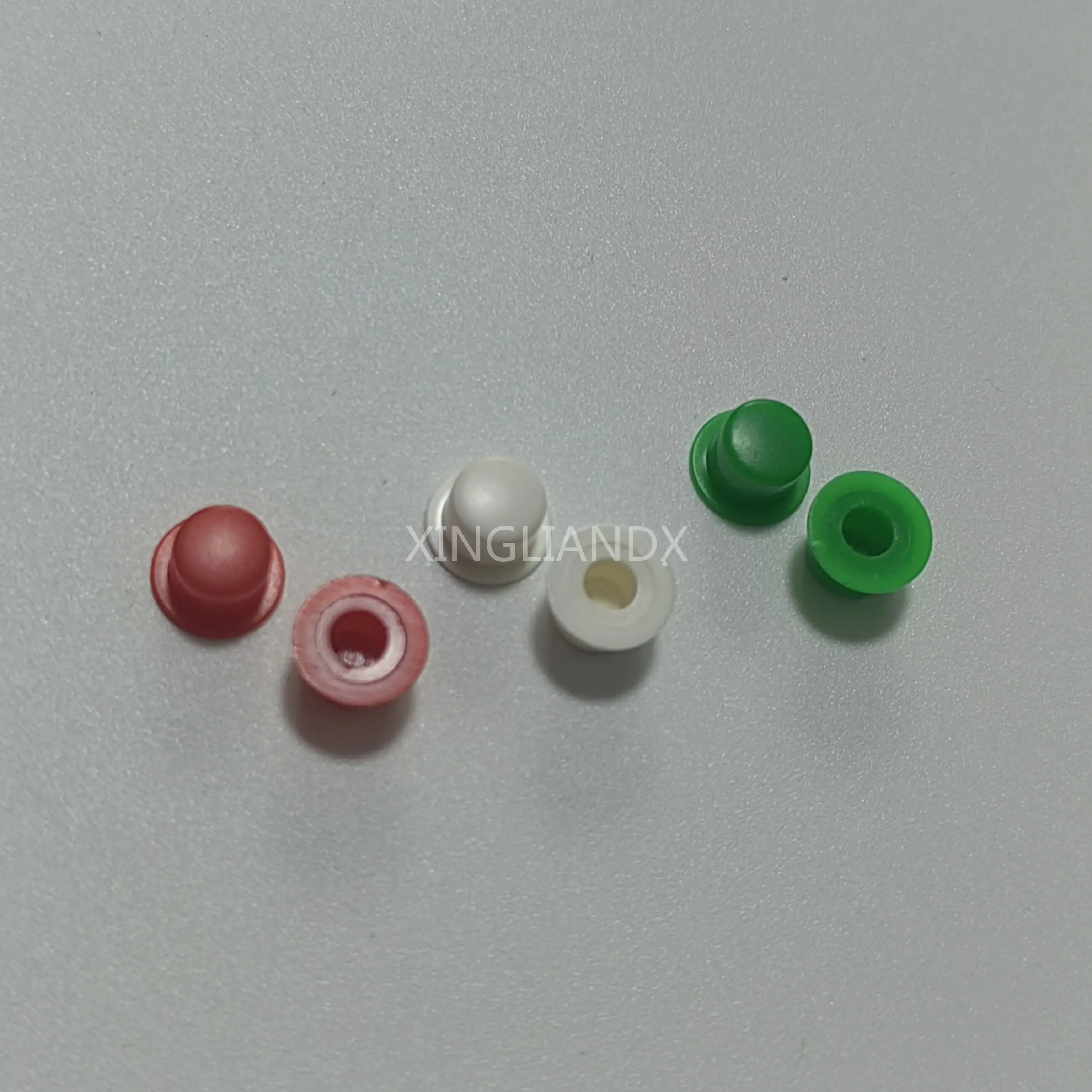 100PCS ID 3.1MM A101 Plastic Switch Button Caps Push Key Cap 4.5*7.4mm Hat Shape for 6*6 Tact Switches