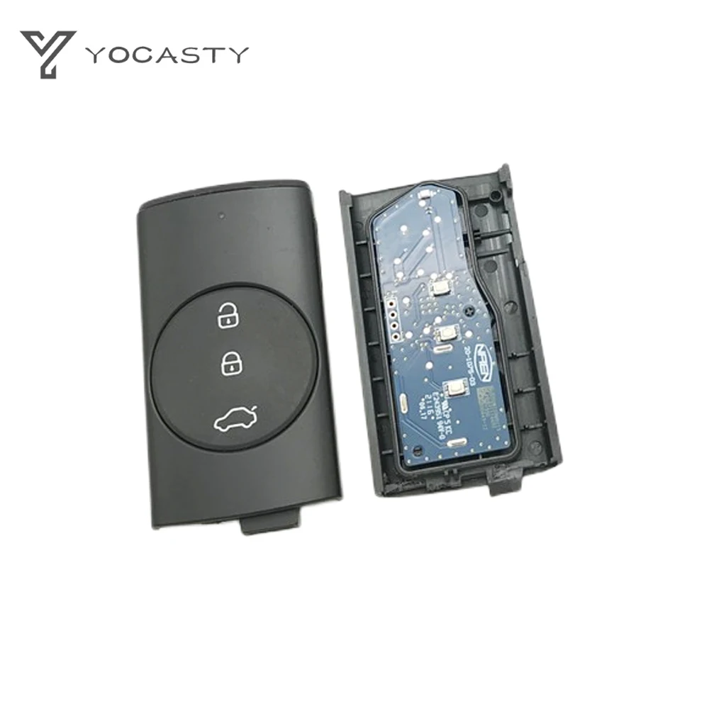 YOCASTY Original 3 Button Keyless Car Key 434Mhz 4A Chip for Chery Tiggo 7 Plus Tiggo 8 Plus Smart Remote Key