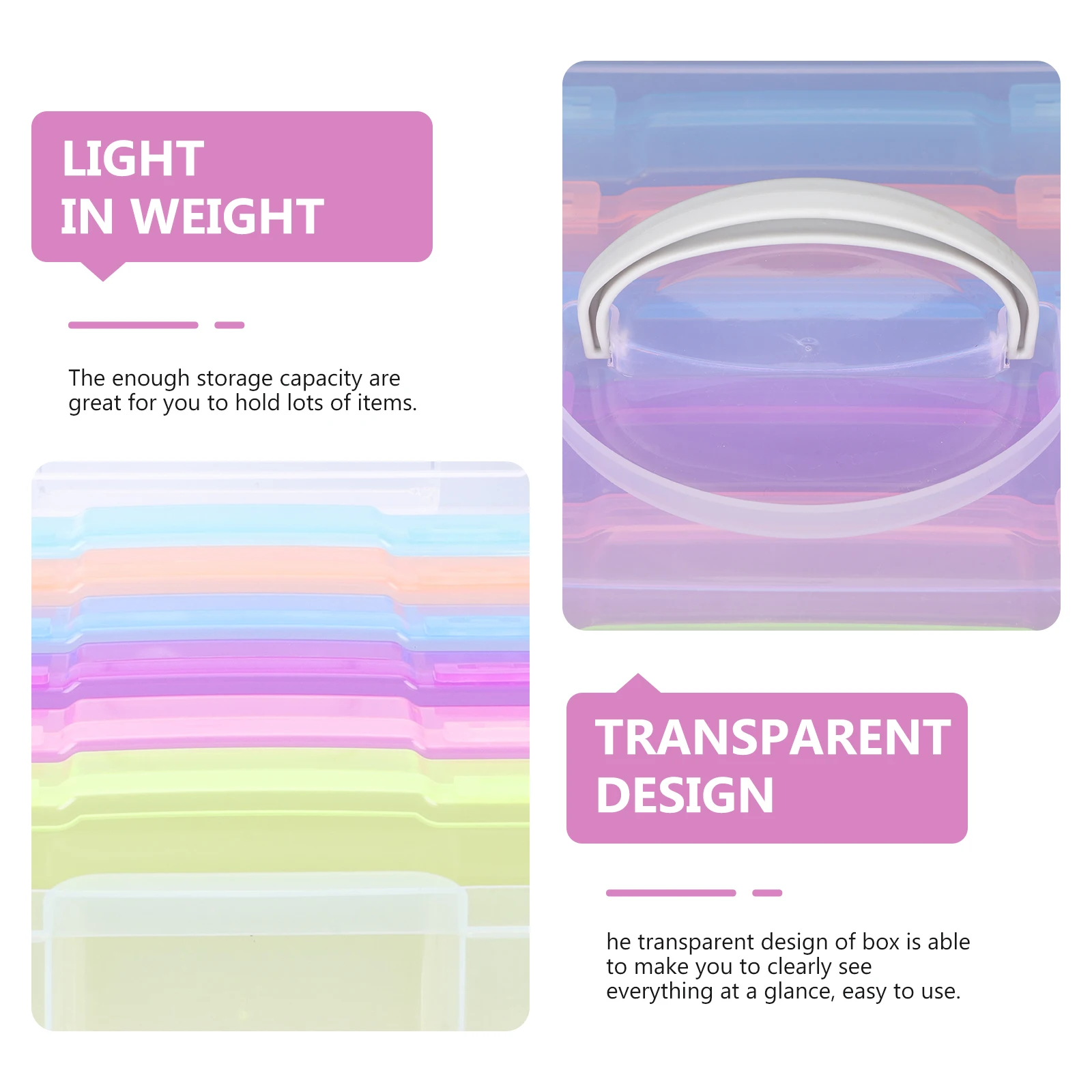 

Case Organization and Storage Photo Boxes Organizer Holders Greeting Cards Mini