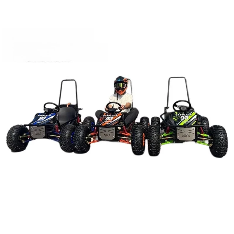 Single Seat All-terrain Vehicle Four-wheeled Electric Vehicle Kart Vehicle Off-road Motorcycle Adult