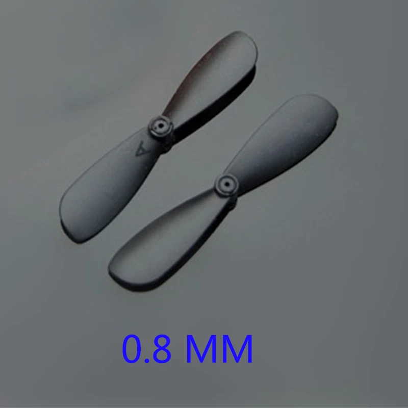 2pcs CW+CCW Drone UAV propeller Fan blade Fit 0.8mm 1mm 1.2mm Aperture Shaft For 612 615 716 720 816 8520 1020 Coreless motor