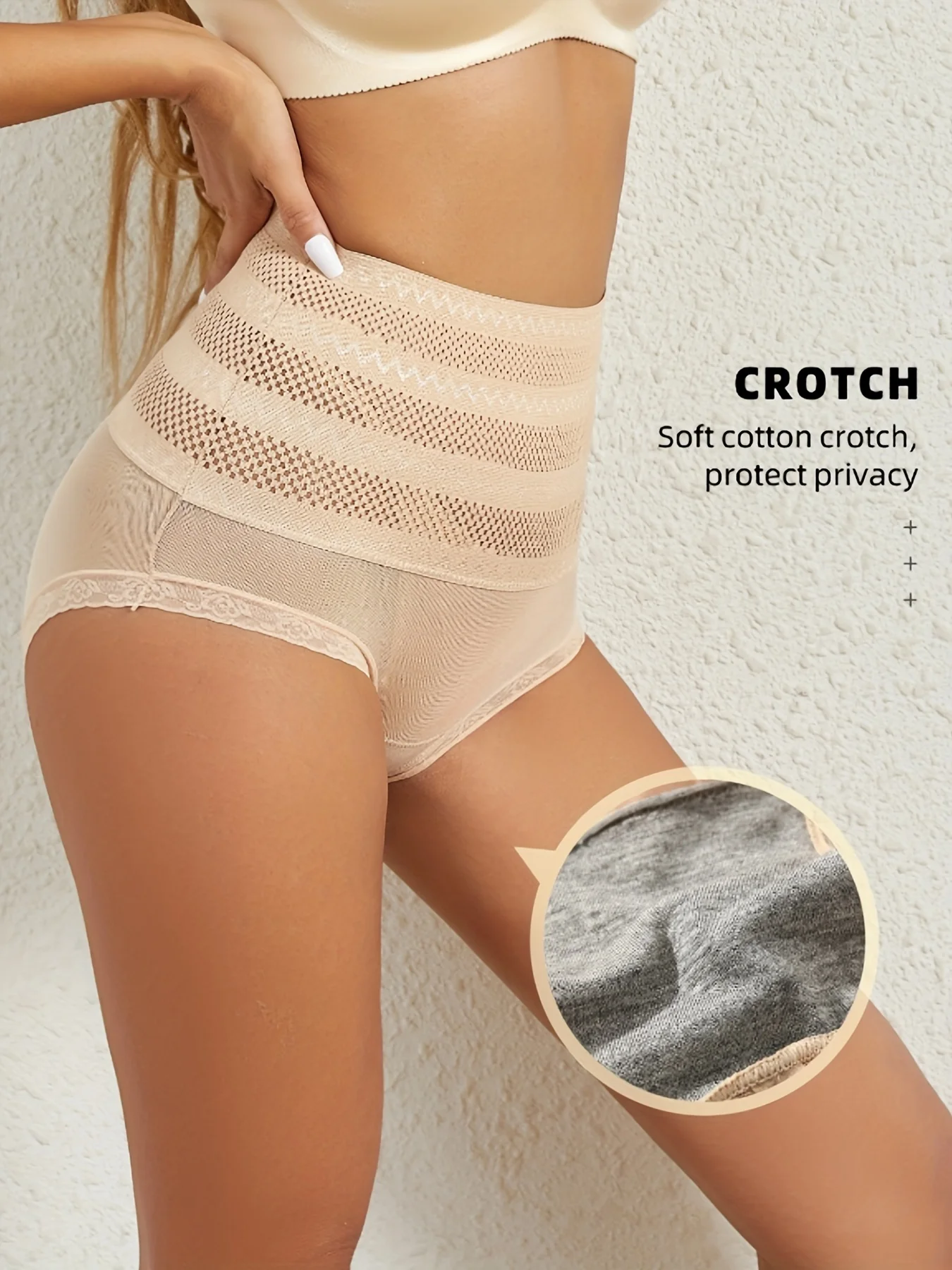 سراويل ضغط عالية الخصر لتشكيل الجسم للنساء، سراويل لرفع الخصر بعد الولادة، ملابس داخلية مثلثة، واي #6