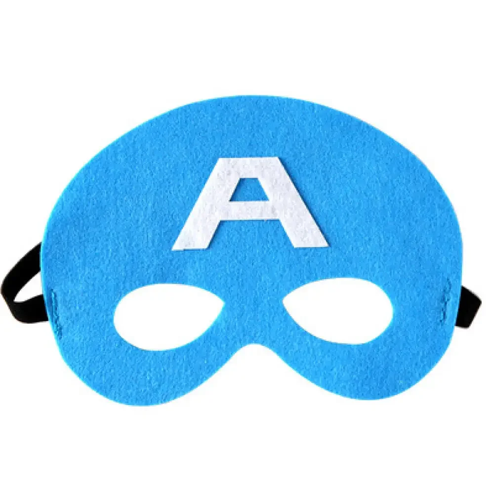 Spider Man masque Iron Man Hulk Costume accessoire masque super-héros Costume enfants feutre masque Halloween Cosplay fête enfant masque facial