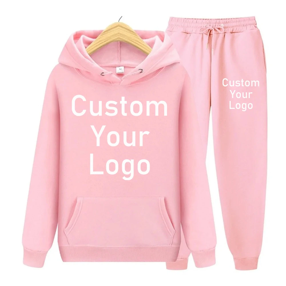 

Men's Casual Tracksuits Unisxy Autumn Hooded Sweatshirt Sweatpants Sports Hoodies Men's Sets Hip Hop Pullover Hoody