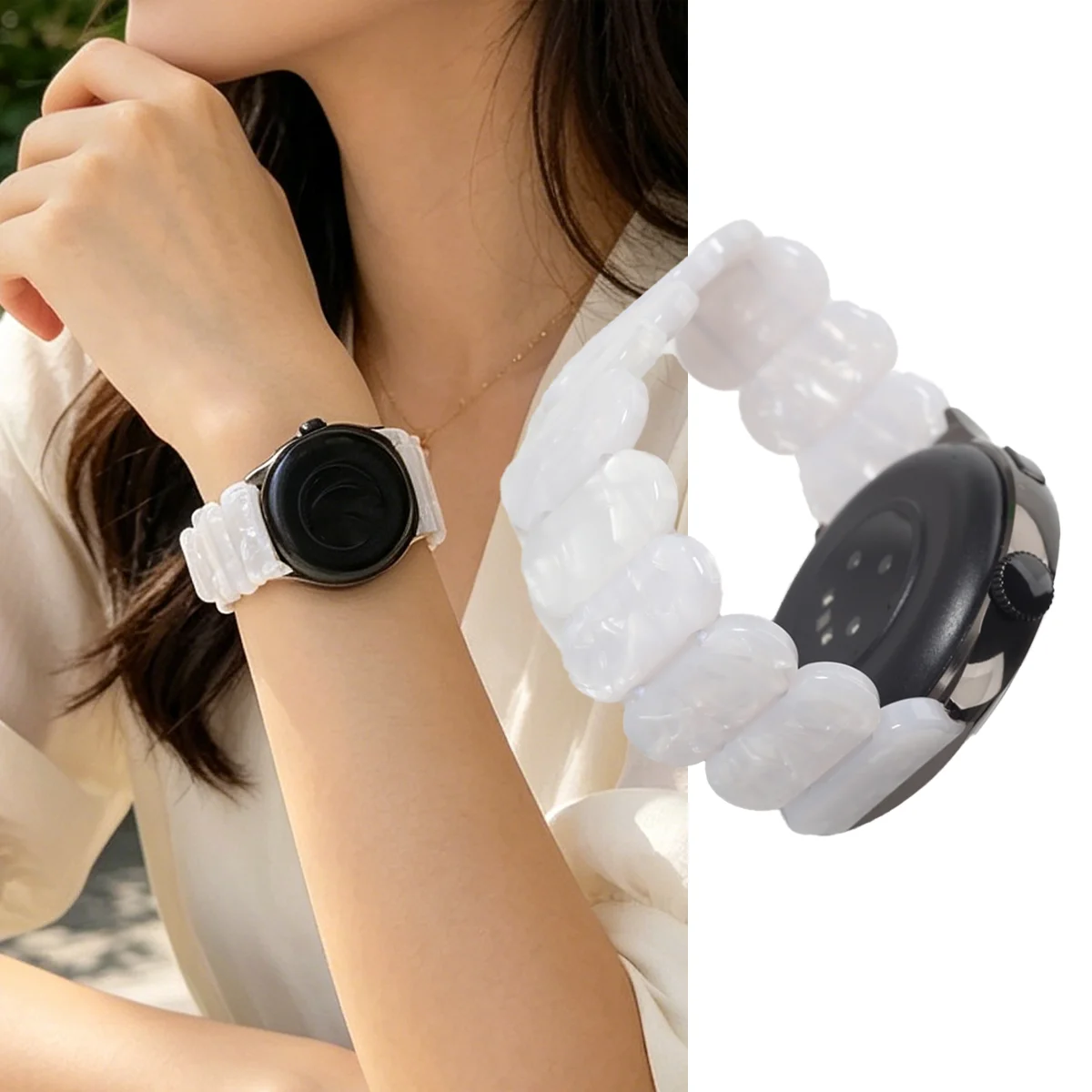 �y�Z�[�����z18/20/22 �~�����[�g���N�C�b�N�����[�X�K�[�~�� Vivoactive 5/6/Forerunner 55/165/255/265 �����L�k�����X�g�o���h Venu3 2 3S/vivoactive4 �p