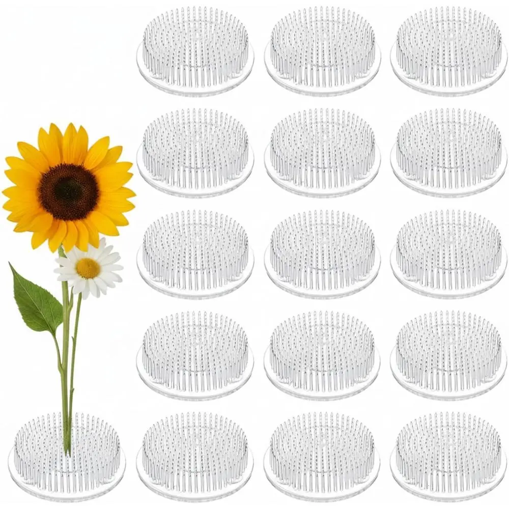 

Набор из 12 прозрачных пластиковых ваз с нижним стержнем 2,8 дюйма для цветочных композиций, идеально подходят для японского стиля, летних мероприятий и свадебного декора.