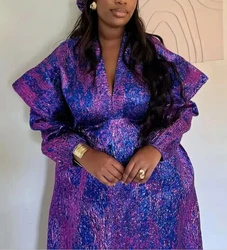 African Dresses for Women 2025  Traditional Africa Clothing Dashiki Ankara Outfit Gown Abayas Robe Muslim Kaftan Maxi Long Dress
