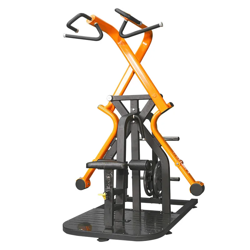 

Bodybuilding Strength Equipment Commercial Gym Fitness Equipment Plate Loaded Machine High Pull Back Trainer 2025