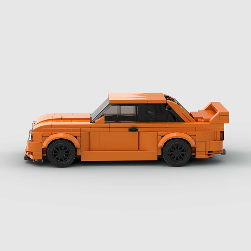 Coches técnicos urbanos, coches de carreras deportivos, vehículo Racer MOC M3 DTM, bloques de construcción, juguetes educativos, regalo para amigos y niños