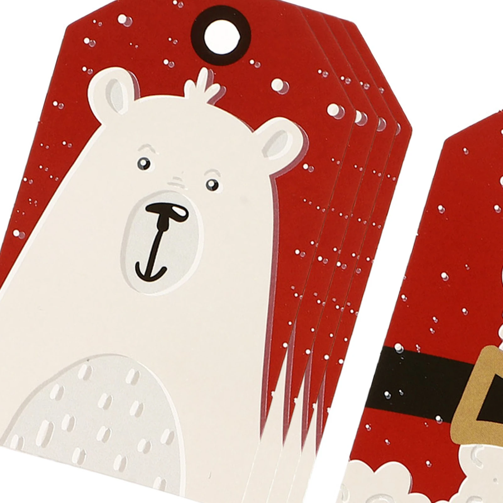 

24pcs Christmas Tree Decoration Hanging Card Ornaments Paper Tag Xmas Supplies Party Tags Fireplace Wall Decor