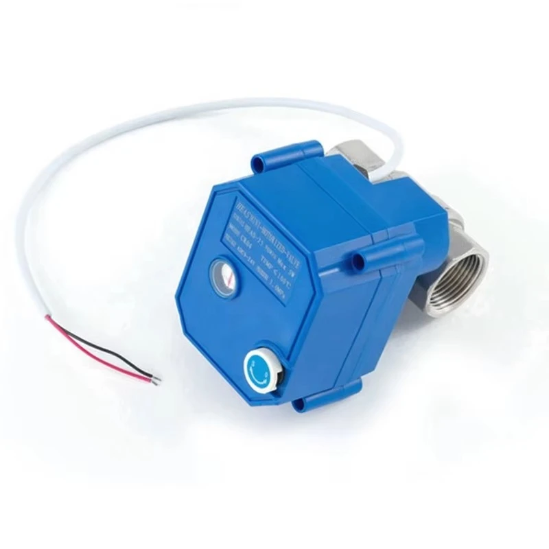 Miniature Electric Ball Valve Bidirectional Water Control Valve Manual Switch