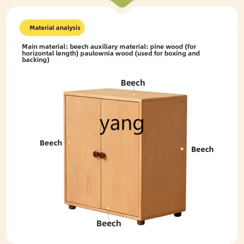 

tgf Solid Wood Chest of Drawers Home Bedroom Storage Cabinet Modern Simple Multi-Functional Storage Cabinet