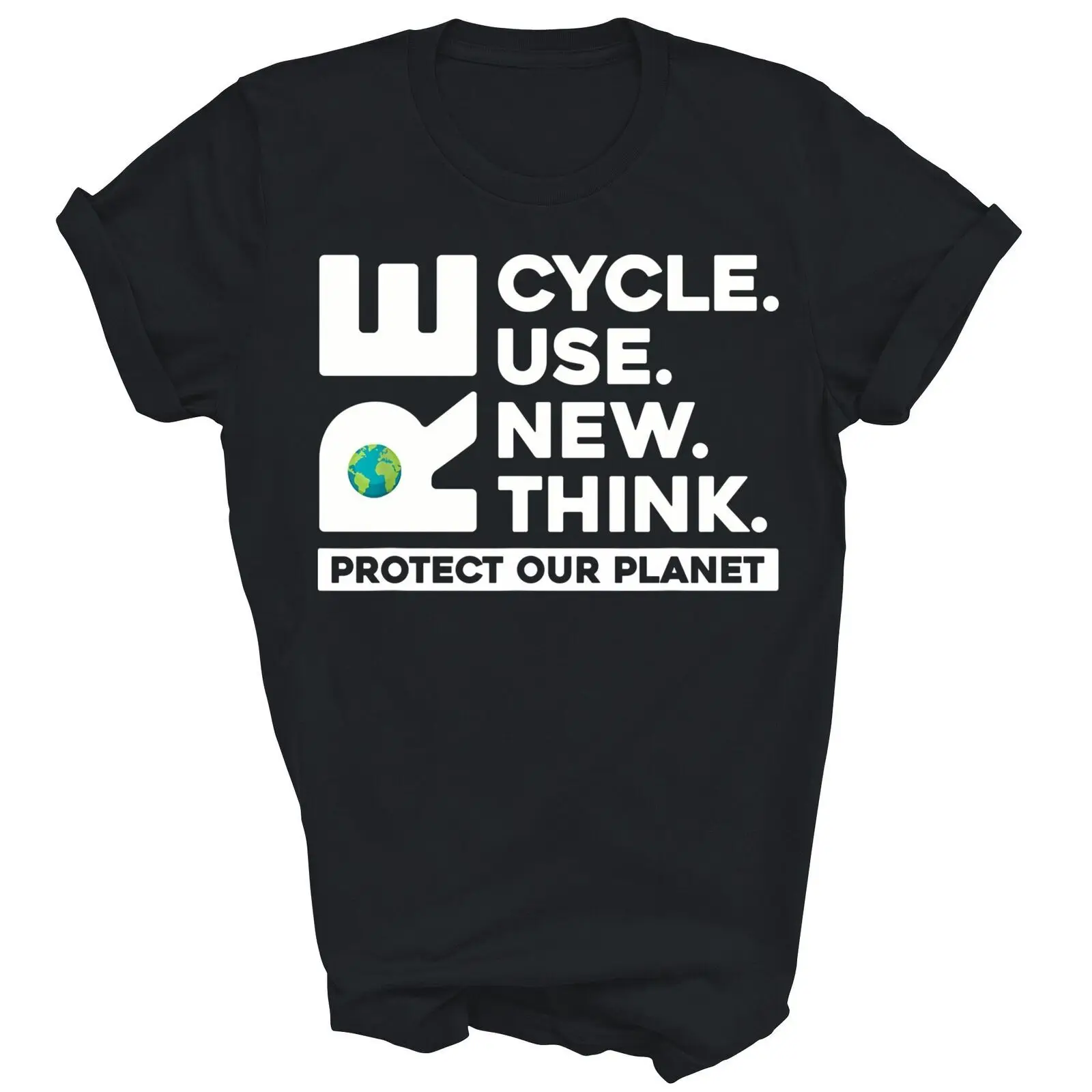 Recycle Reuse Renew Rethink Earth Day Environmental Unisex Shirt Gift