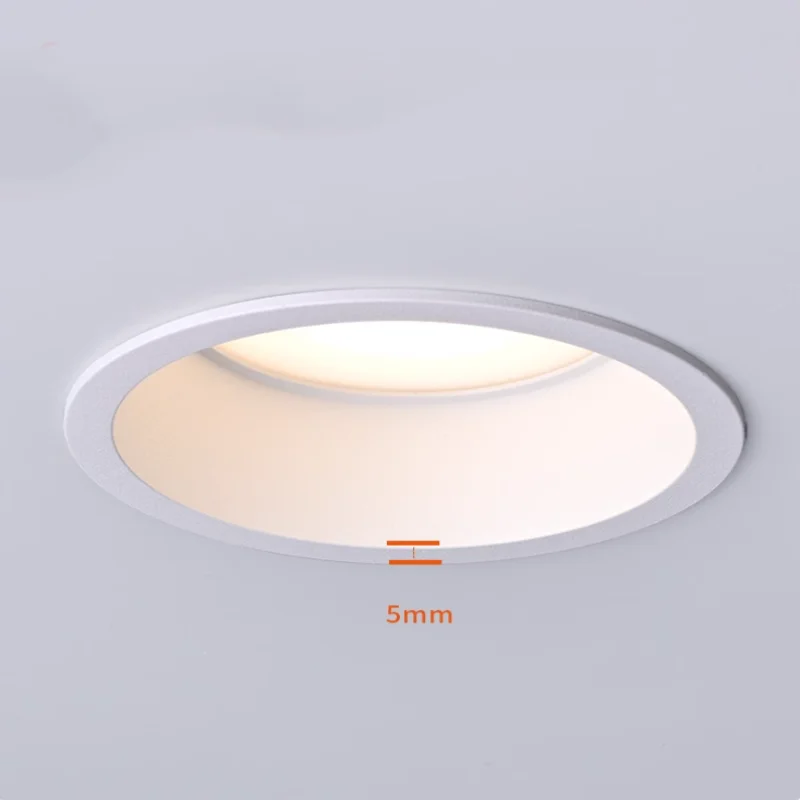 Dimmable Recessed LED Downlight 5W 7W 9W 12W 15W 18W 20W Anti-Glare LED Ceiling Lamps LED Spot Lights Sitting Room Bedroom Foyer