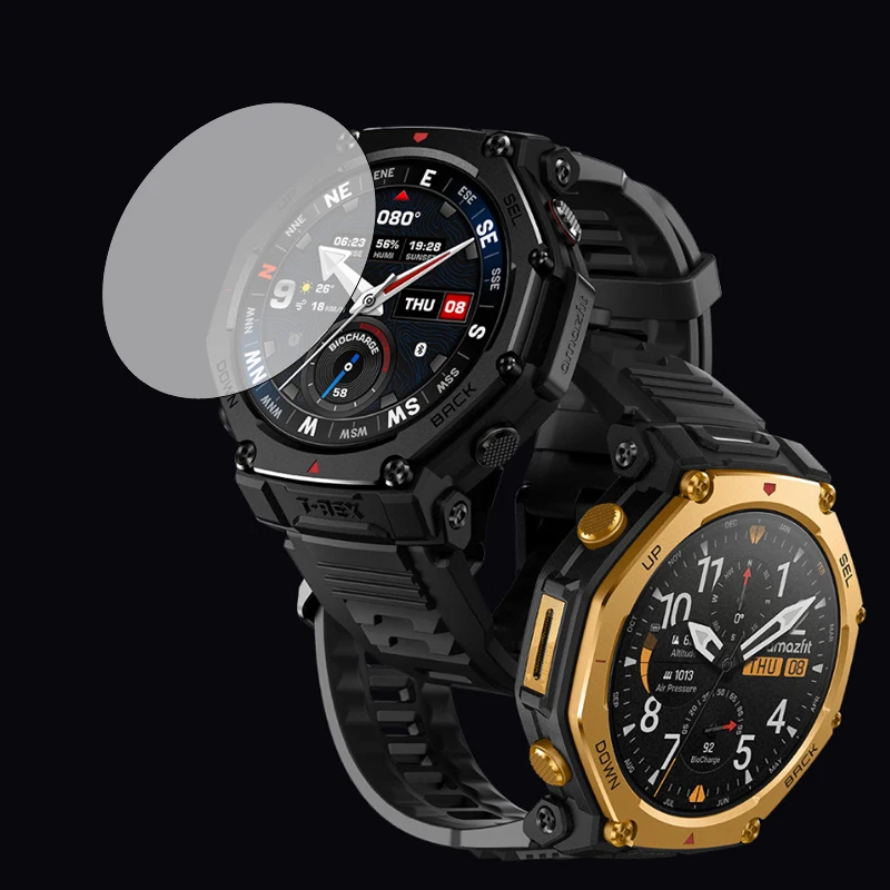 

Защитная пленка из твердого стекла для умных часов Amazfit T-rex 3/Trex3 Pro, защитная пленка для экрана, аксессуары для защиты умных часов