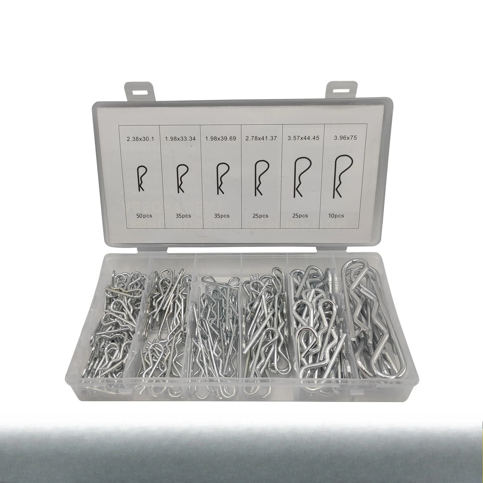 

180PC Wave Open End Pin Manufacturer Direct Supply Fastener R-Type Open End Pin Shaft R-Type Open End Pin