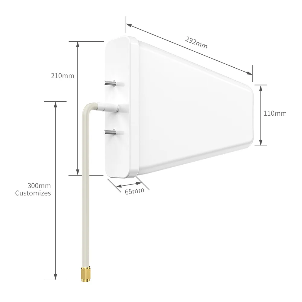 2G/3G/4G/5G Outdoor Mobile Phone Signal Amplifier Antenna Logarithmic Periodic Antenna 4G Antenna High Gain