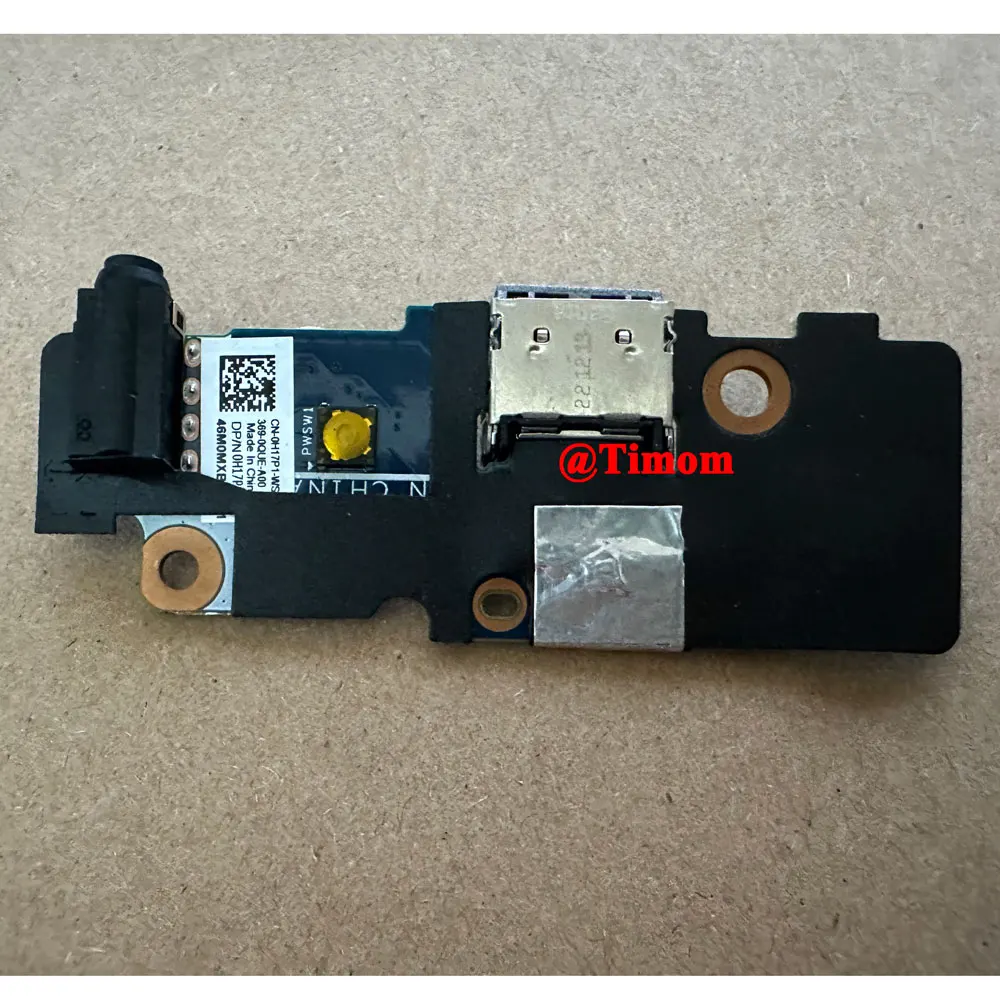 H17P1 0H17P1 for HP Inspiron 13 5310 Original New Laptop USB I/O Board SD Card Reader Audio Port Power Switch Board