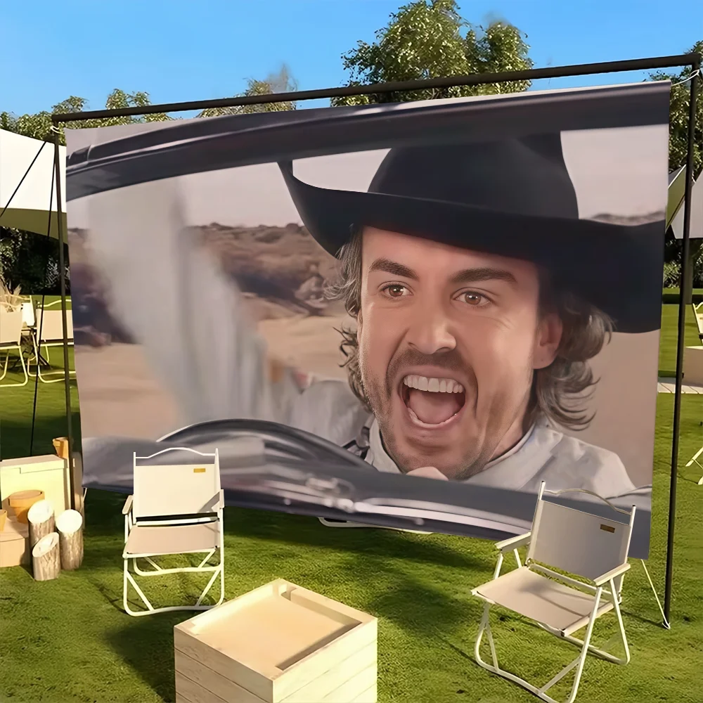 Funny Fernando A-Alonso Saint flag Best Price Decoration Outdoor Picnic Party Art Hanging Home Camping Party Banner Boom
