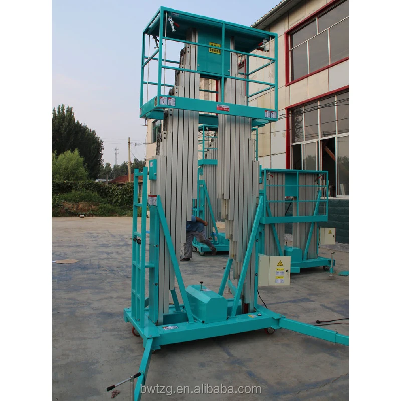 

Индивидуальная высококачественная телескопическая мачта 8 м 10 м 12 м электрическая подъемная платформа из алюминиевого сплава одиночная мачта воздушная рабочая платформа