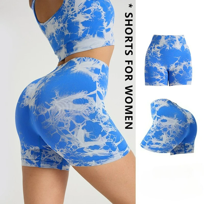 Women's Yoga Shorts Girl Three Part Hip Lifting Fitness Slim Fit High Waist Pilates Sports Pants Plus Size Outdoor Running Pants