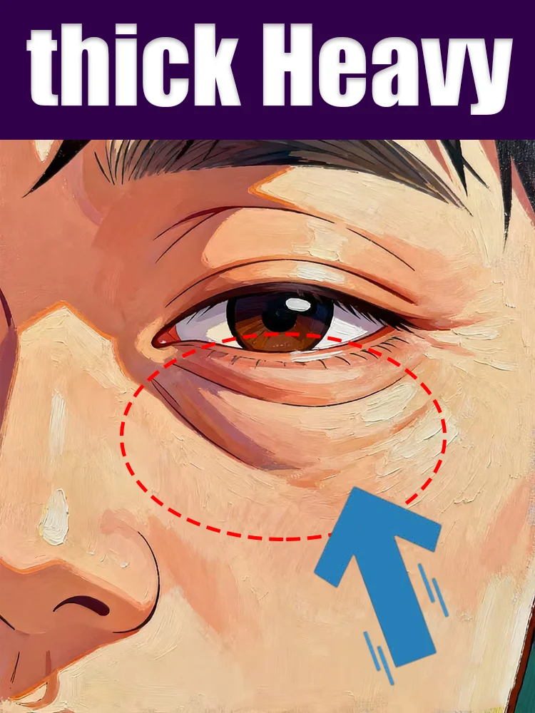 Eye massage tools are convenient to use around the eyes.