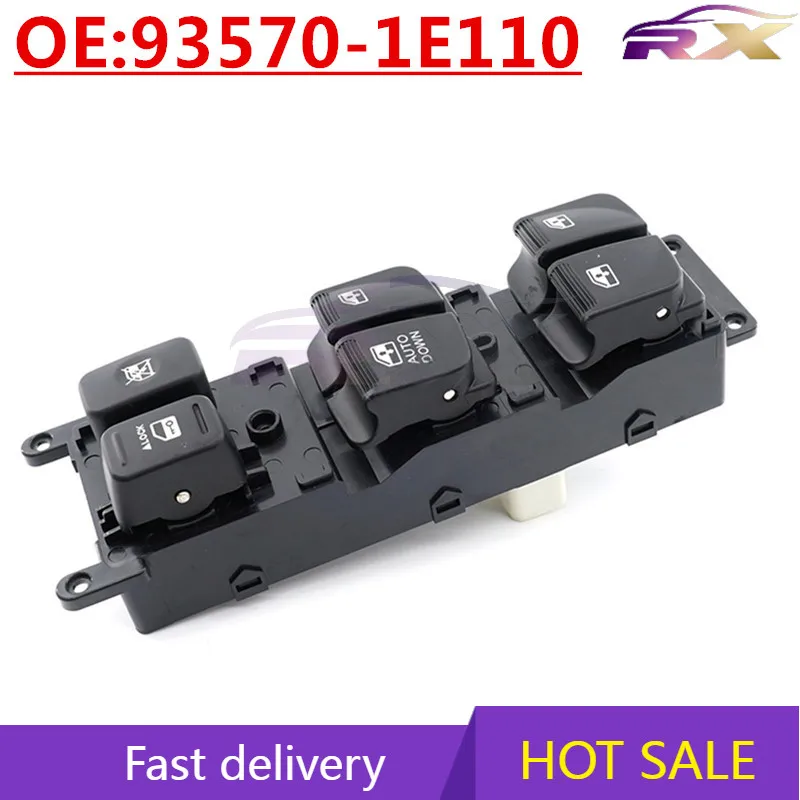 

OEM:93570-1E110 Power Window Master Control Switch For Hyundai