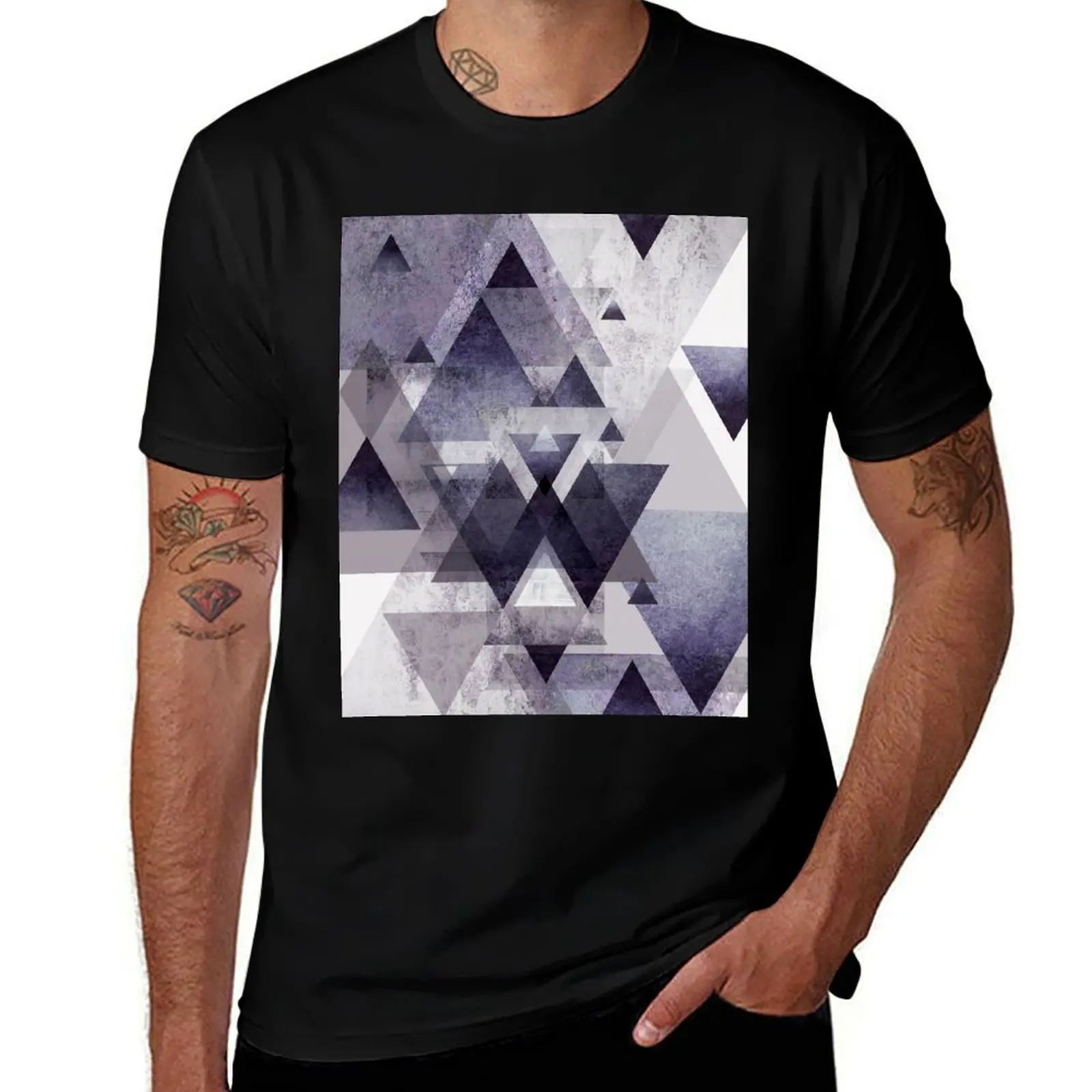 

Purple Geo T-Shirt funny t shirts dark humor anime t shirts for man graphic t shirts for man T-Shirt