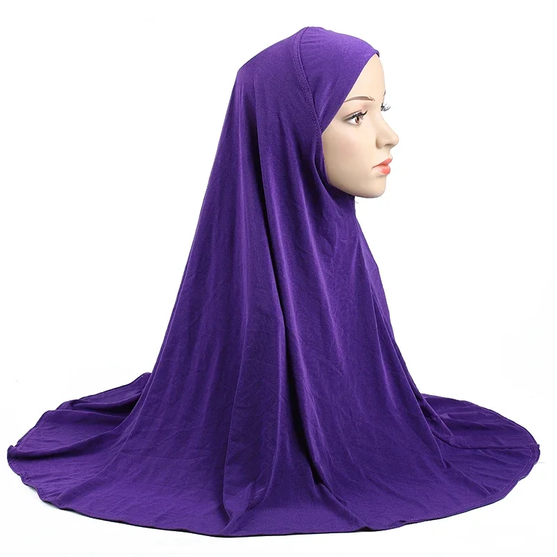 

Plain Muslim Women Pull On Instant Hijab Turban Islamic One Piece Amira Scarf Malaysia Cap Shawl Burqa Prayer Head Wrap Ramadan