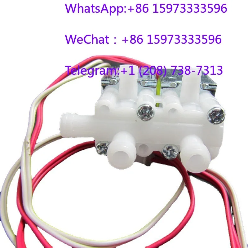 2pcs DS-130D-2L Mini 2 Position 3 Way Solenoid Air Valve 12V Exhaust Valve Customized For Massage Equipment And Foot Spa Machine