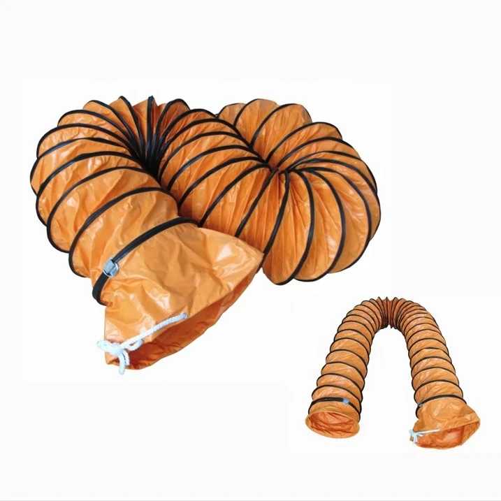 

4 Inch To 32 Inch Dia Fire Retardant Flexible Pvc Duct Hose For Industrial Air Venting Flex Duct