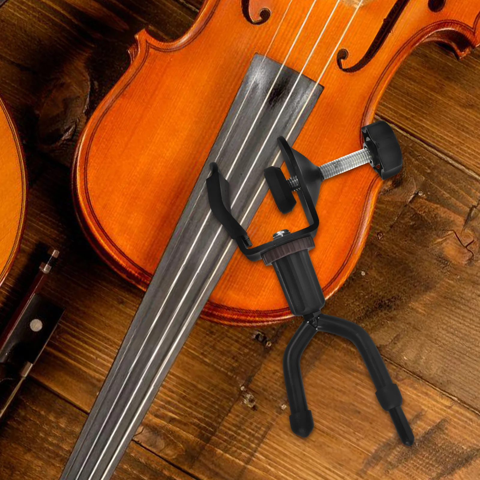 

Violin Music Stand Hook Clamp Compact Practical Violin Holder Hanger Music Score Stand Extension Rack Instrument Support
