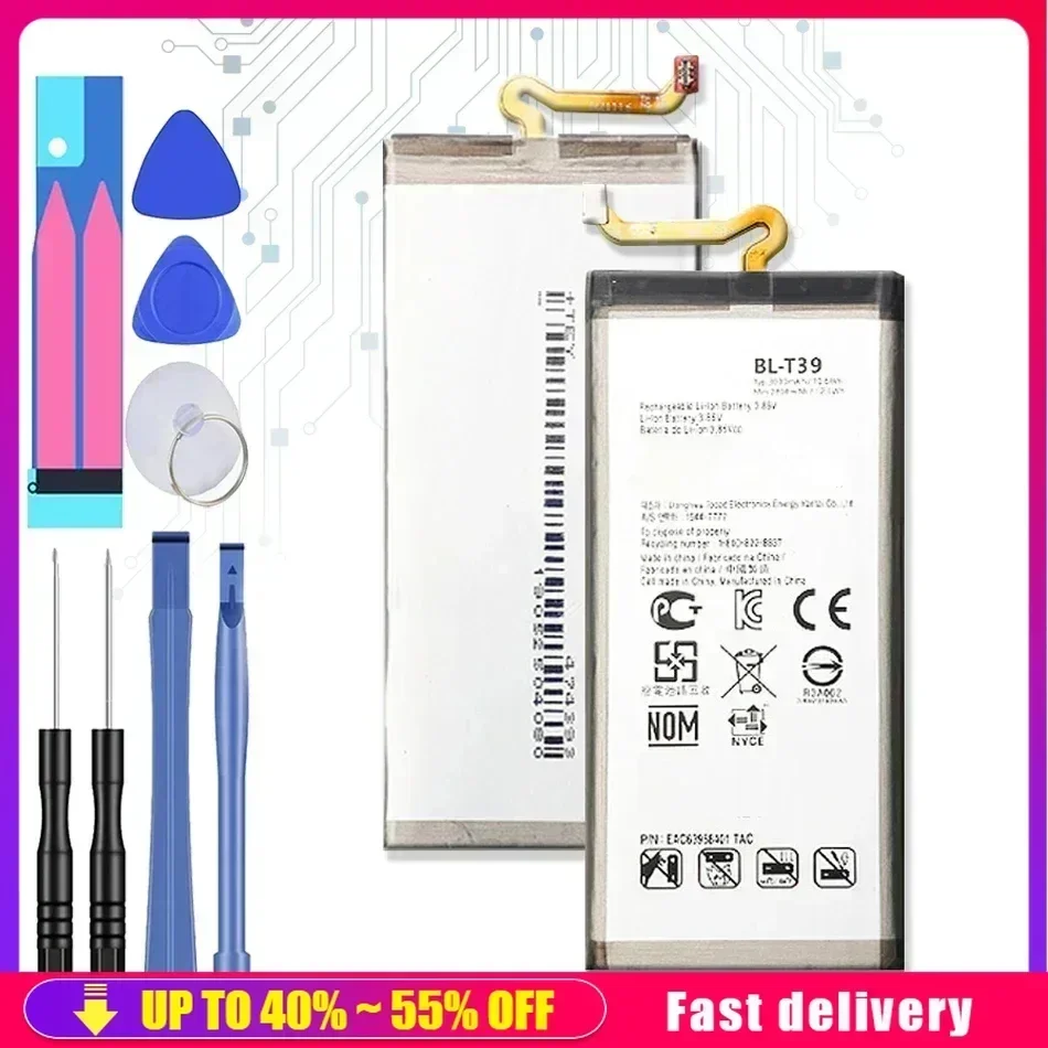 BL-T39 Replacement Battery For LG G7 G7+ G7ThinQ LM G710 ThinQ Q7+ LMQ610 + Free tool