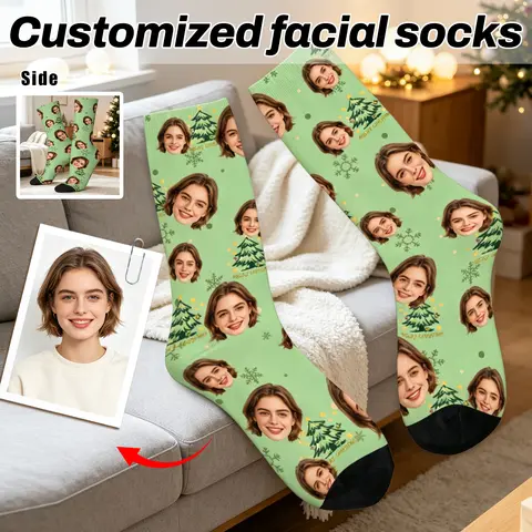 Custom Avatar Socks for Men And Women DIY Personalized Picture Photo Socks Customizable Gifts