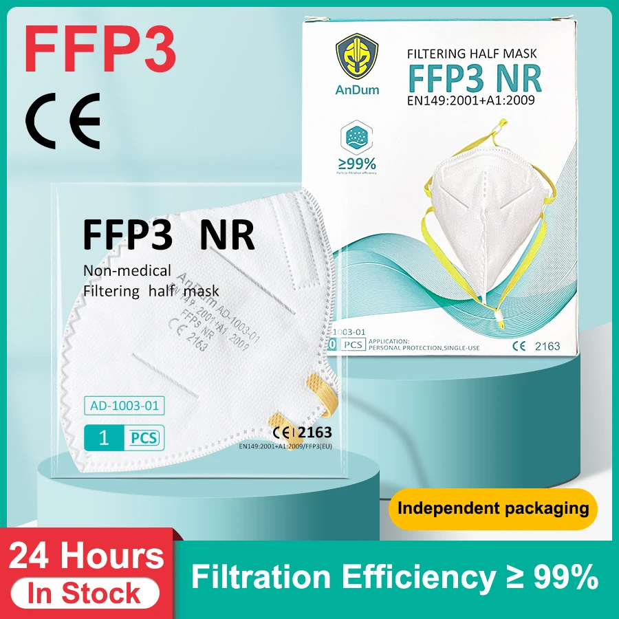 25Pc FFP3 Nr Face M…