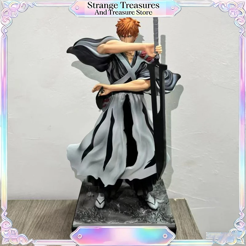 

В наличии: Фигурка аниме персонажа Ичиго Куросаки из Bleach, а также фигурки Неллиэль Ту Одершванк и Тоширо Хицугая. Коллекционная модель для взрослых, игрушка, подарок.