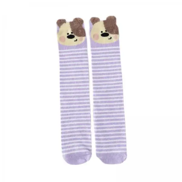 Girls Animal Knee High Socks Cotton Funny Tall Child Long Stockings Clothing for Kids Birthday Socks