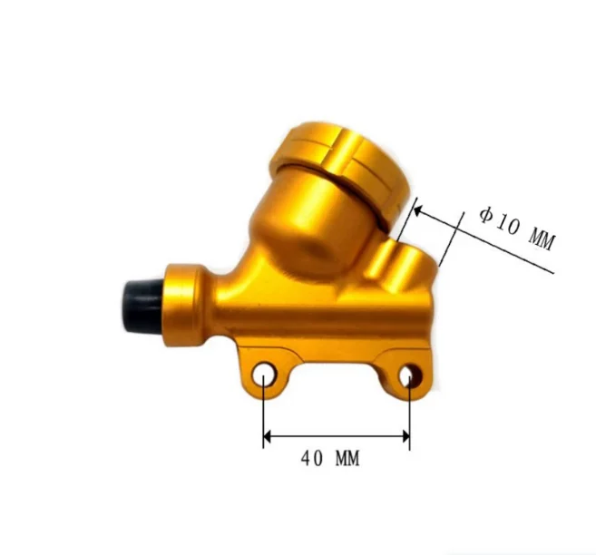 Rear Brake Inline  Oil Pump Foot Brake  Piston 12.7MM Integrated  Modification CNC Accessories