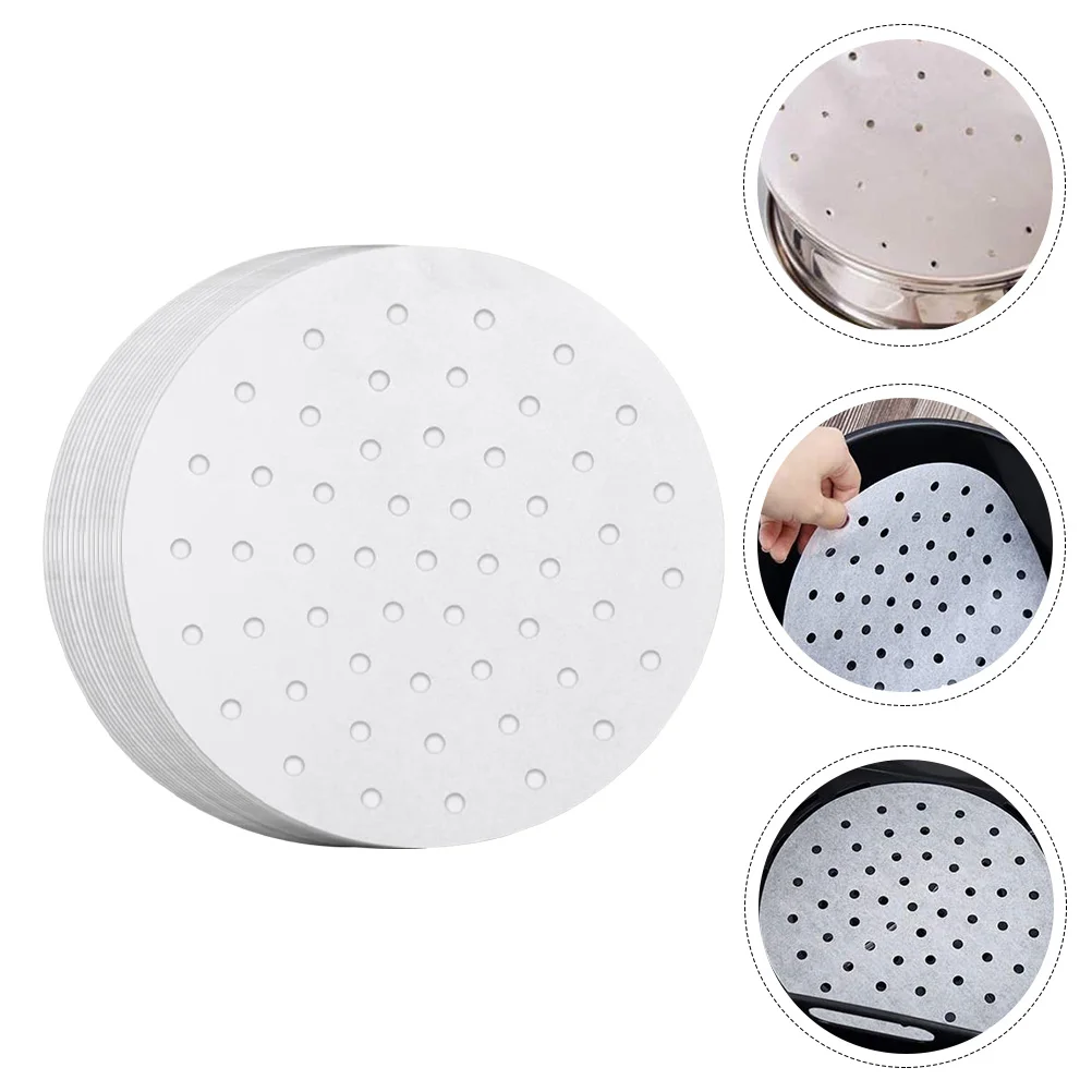 

Air Fryer Paper Parchment Papers Pad Baking Cooking Non-stick Mat Food Roast Kitchen Supply Doilies