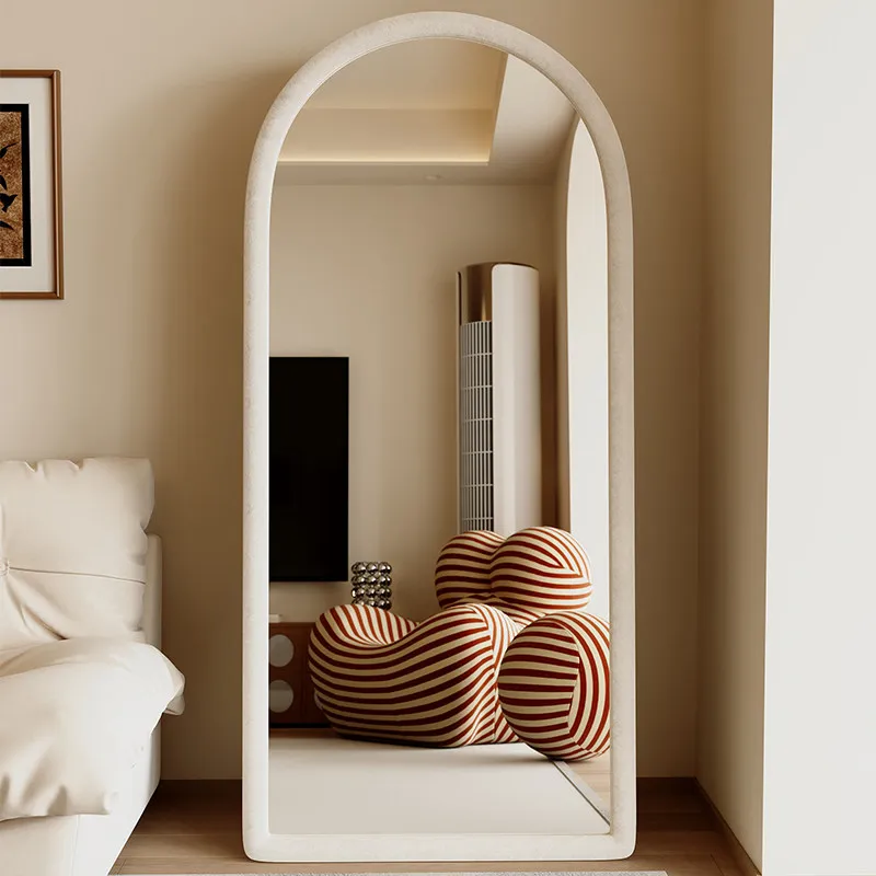 Luxury Aesthetic Mirror Modern Decoration Funky Living Room Nordic Mirror Makeup Korean Style Spiegel Wand Home Decorations