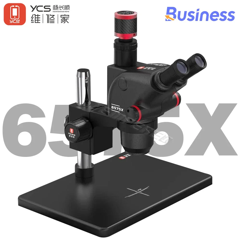 YCS 6558X 7050 6575X Ultra HD Trinocular Microscope with Large