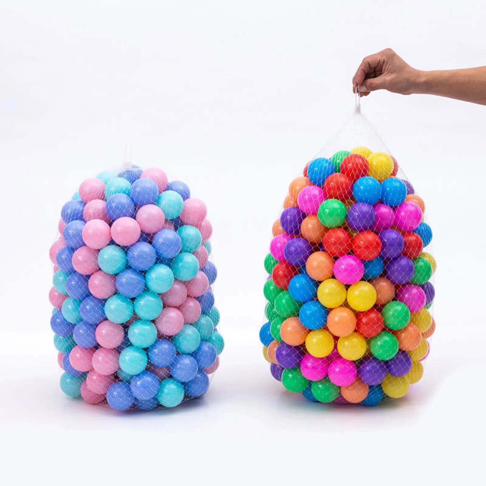 

50PCS Outdoor Sport Ball Colorful Soft Water Swim Pool Ocean Wave Ball Baby Eco-Friendly Stress Air Ball Tent Toys for Children