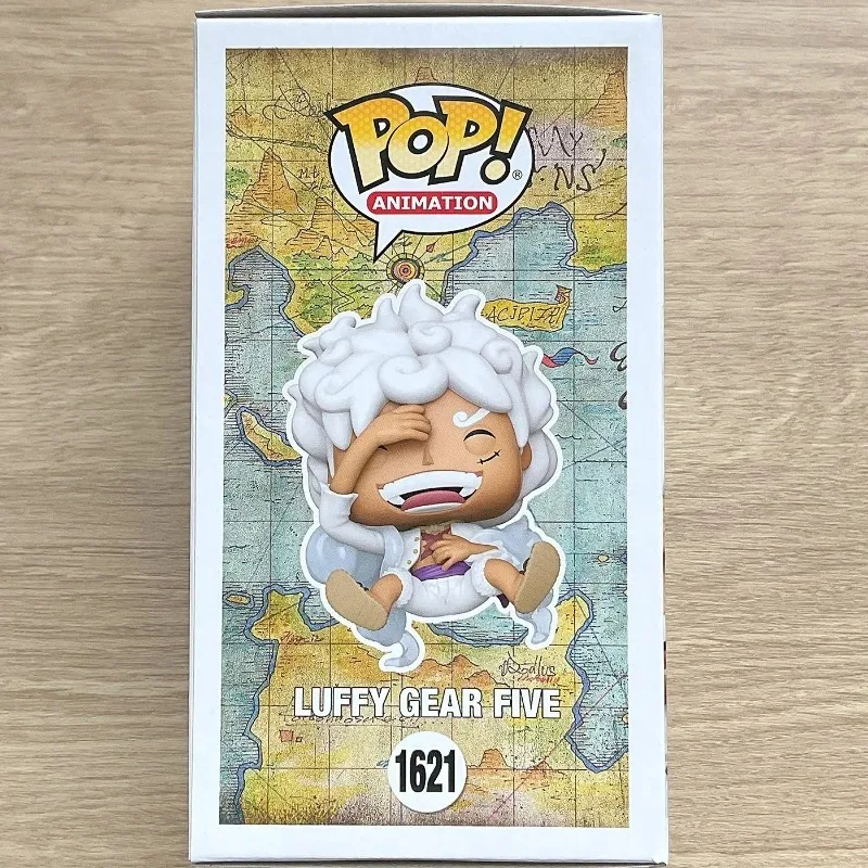 Funko Pop One Piece Monkey D Luffy Gear 5 1621 Original Anime Vinyl Figure Collectible Nika Joy Boy Model Toy Birthday Gift - view 2