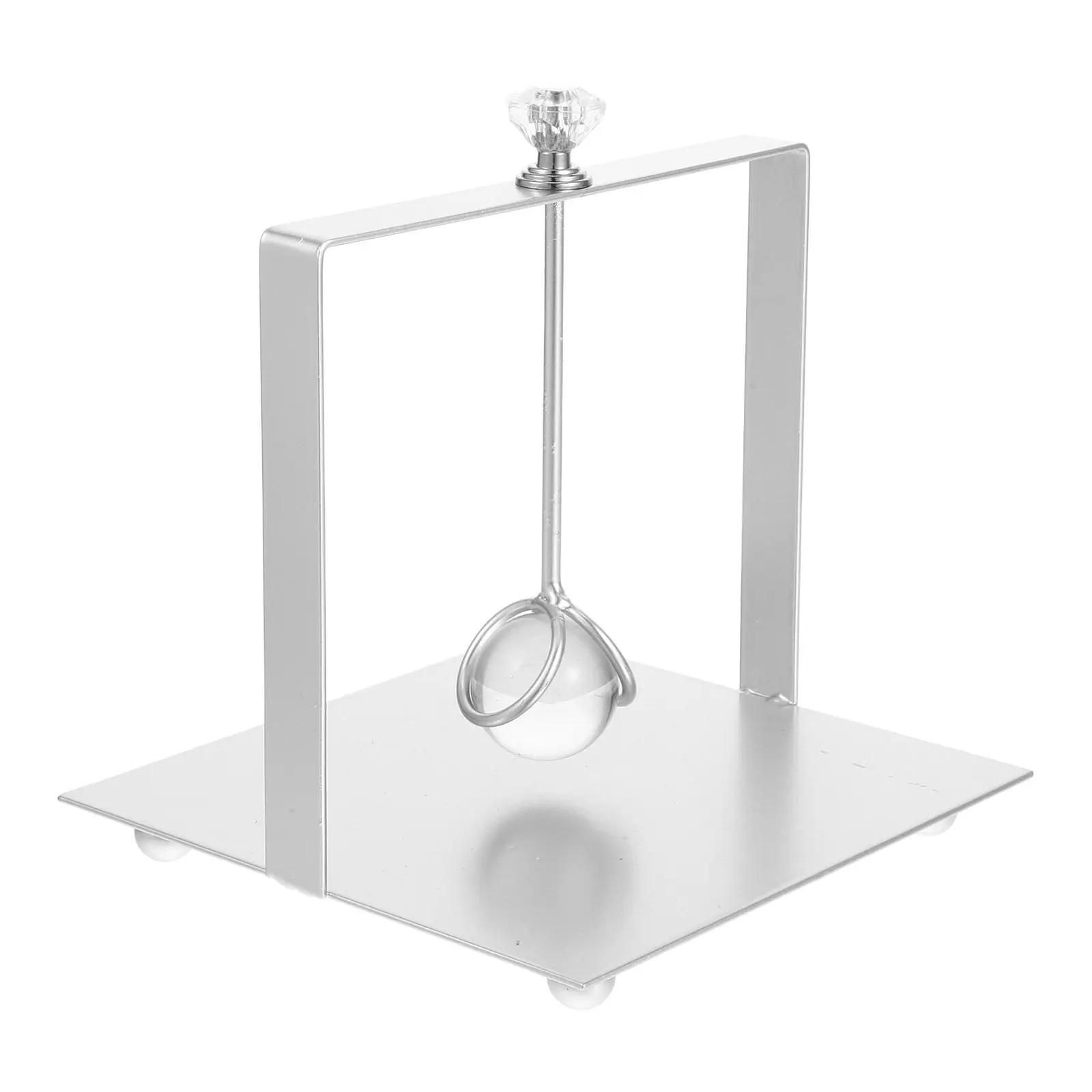 Acrylic Iron Napkin Holder Modern Minimalist Design Stable Heavy Base Paper Towel Stand for Dining Room Kitchen Table Decor