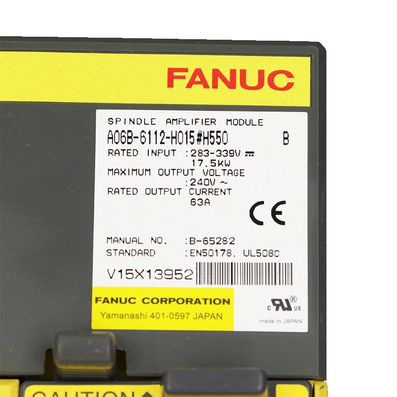 Fanuc A06B-6122-H015#H550 Servo Amplifier Tested ok Fast Shipping