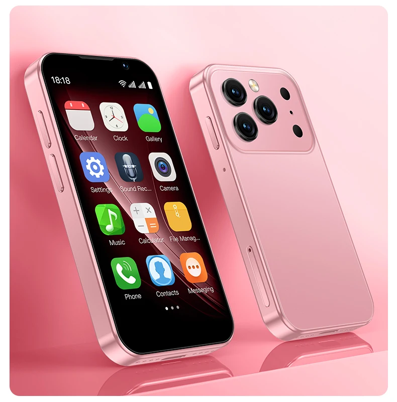 SOYES I17 Mini 3G Smartphone 3.0" HD Display 2GB RAM 16GB ROM Dual SIM 5MP Camera Type-C Small Android Mobile Phone Face Unlock