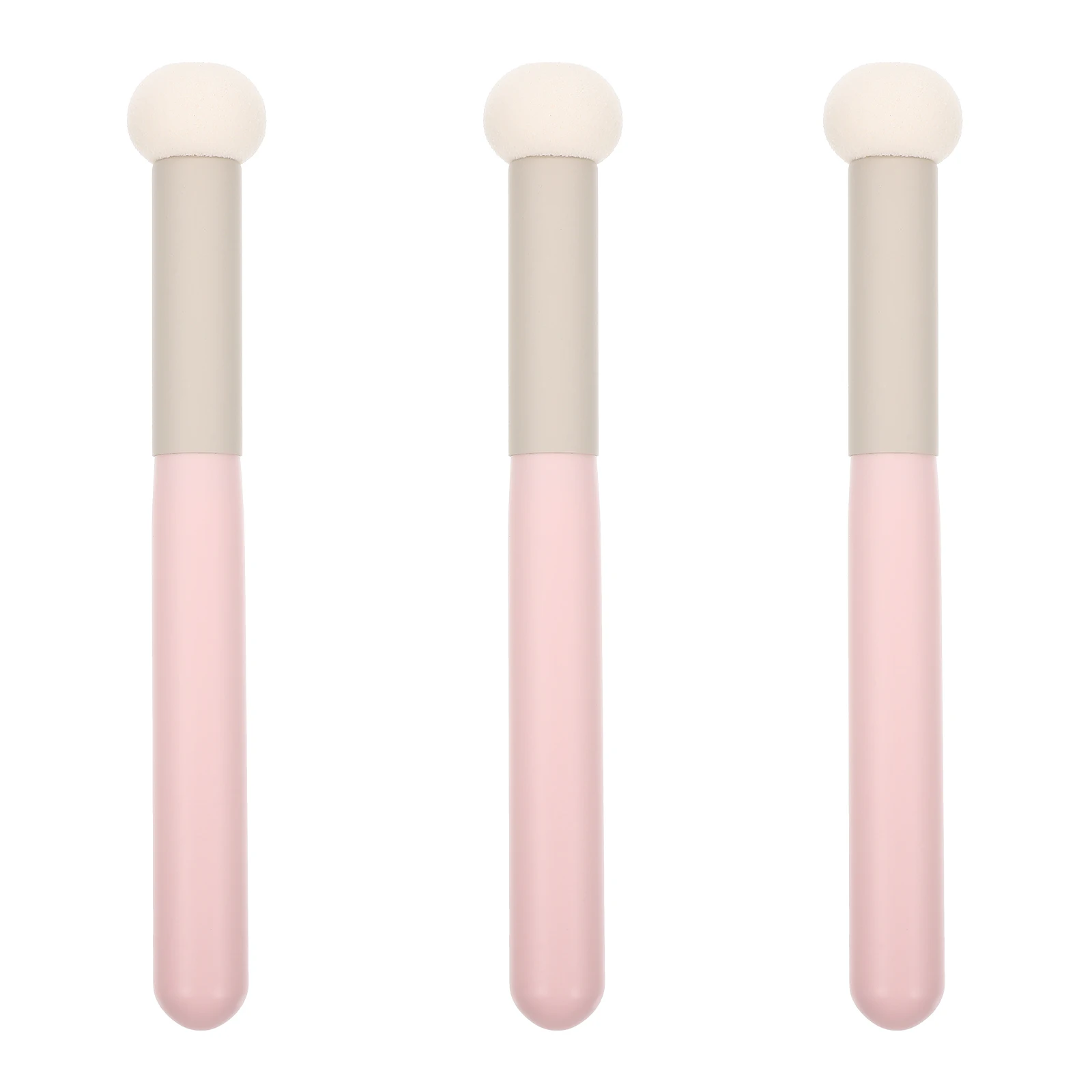 3pcs Concealer Brush 100% Latex Sponge Tools Dry Wet Dual-use under Eye Foundation White Sponges Makeup Brushes